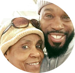 Josie Kite with her son, Craig